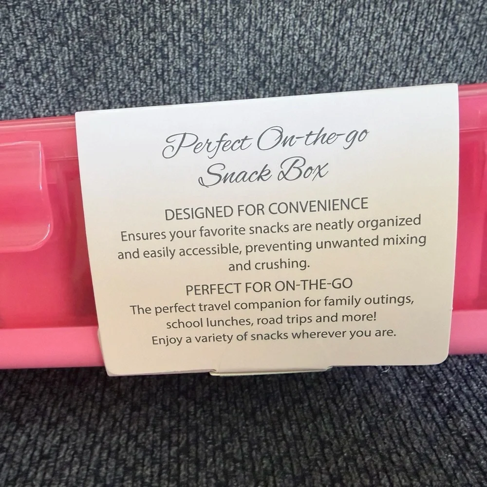 CWC xoxo snack box- PINK - Picture 4 of 4